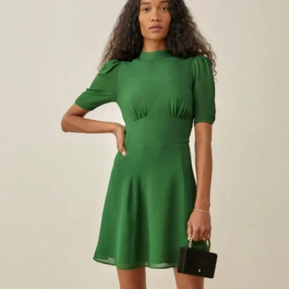 Reformation | Dresses | Reformation Maylin Dress In Kelly Green Size | Poshmark Reformation | Dresses | Reformation Maylin Dress In Kelly Green Size | Poshmark